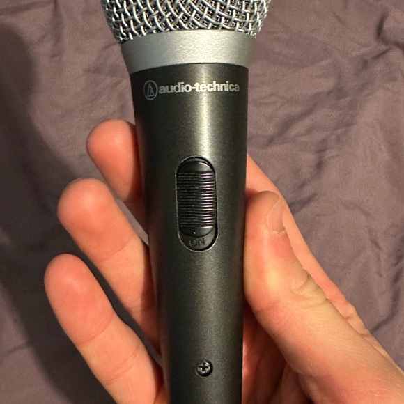 Audio Technica Black Microphone - Picture 3 of 4